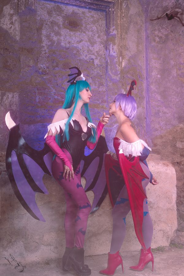 Lilith & Morrigan — foto 2 di 9 — fotografia cosplay di MD Photo con nanami, Enid Raven