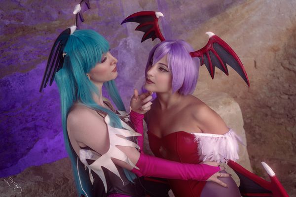 Lilith & Morrigan — foto 3 di 9 — fotografia cosplay di MD Photo con nanami, Enid Raven