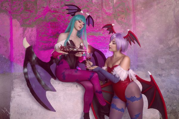 Lilith & Morrigan — foto 4 di 9 — fotografia cosplay di MD Photo con nanami, Enid Raven