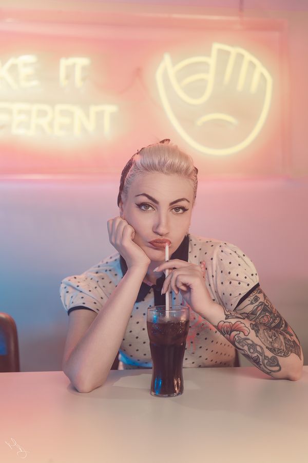 American Graffiti — foto 10 di 12 — fotografia modeling di MD Photo con Mrs Exploder