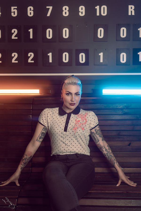 American Graffiti — foto 9 di 12 — fotografia modeling di MD Photo con Mrs Exploder