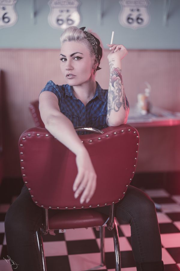 American Graffiti — foto 2 di 12 — fotografia modeling di MD Photo con Mrs Exploder