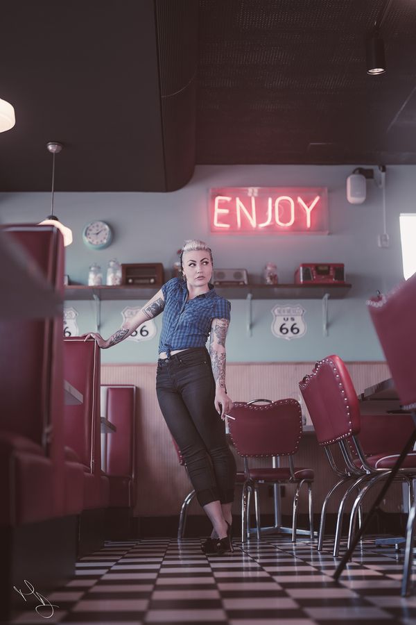American Graffiti — foto 3 di 12 — fotografia modeling di MD Photo con Mrs Exploder