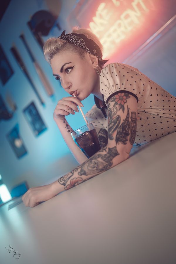 American Graffiti — foto 11 di 12 — fotografia modeling di MD Photo con Mrs Exploder